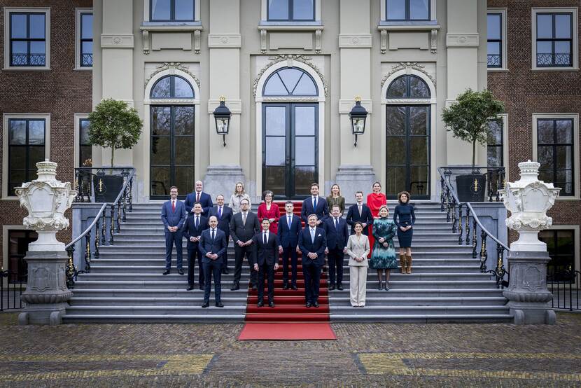 Presentation of the Jetten government