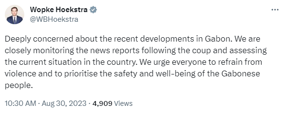 Bericht X Hoekstra Gabon