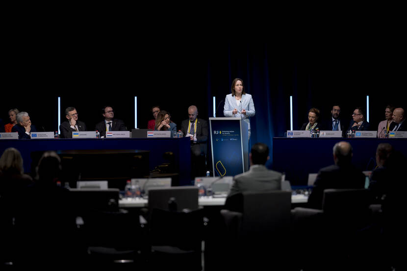 Minister Bruins Slot opening speech Restoring Justice for Ukraine Conference